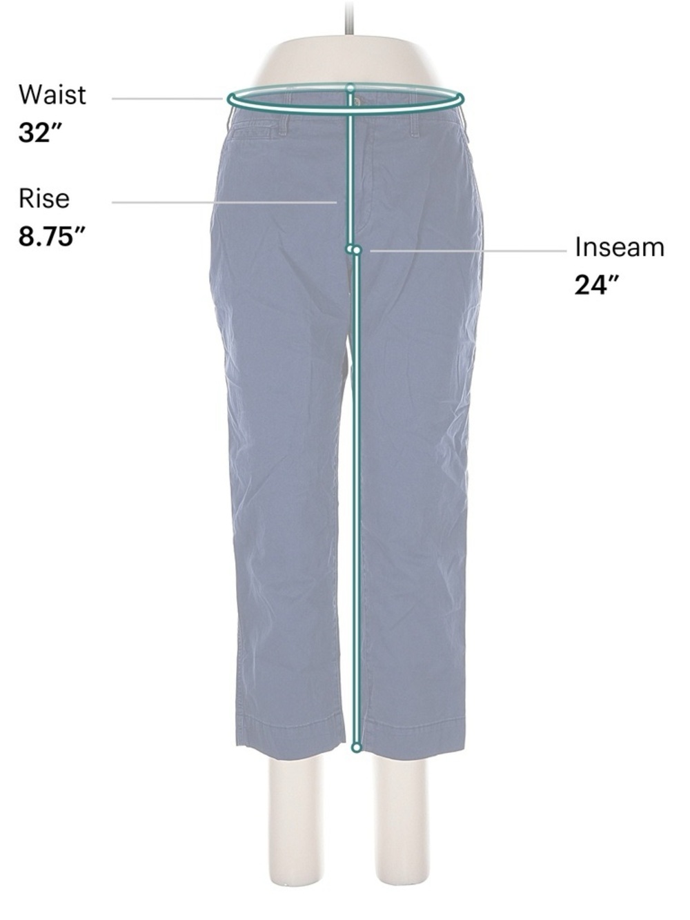GAP Navy Chino Pants - Picture 4 of 4